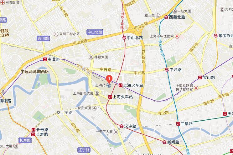 上海火车站在哪个区