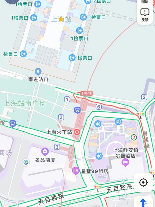 上海火车站在哪个路