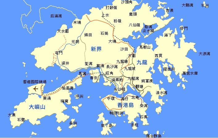 香港有哪些区