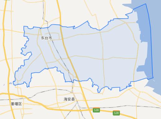 江苏省东台属于哪个市的相关图片